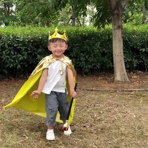 King Costume Kostum King Anak Jubah Topi Kings Crown Mahkota Raja Kostum Halloween