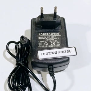 Nguồn Adapter DC 12V - 2A (Đầu cắm 5.5mm x 2.1 -- 2.5mm)