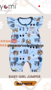 Jumper Pendek Bayi Baby Jumper Murah: Baju Bayi Katun Lucu & Nyaman