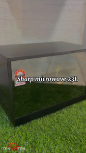 SHARP 23L Mechanical Dial Flatbed Microwave Oven R2321FGK