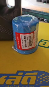 ชุดเปลี่ยนถ่าย Honda เบนซิน น้ำมันเครื่อง Valvoline NGV 15W-40 4L + น้ำมันเกียร์ Valvoline ATF Maxlife 3ขวด + กรองเครื่อง Honda แท้ th 1 ลูก