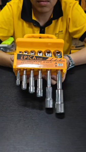 ชุดประแจบล็อคตัวแอล แบบ 2 หัว 6 ชิ้น #8-10-12-13-17-19 CR-V Epica EP-60210