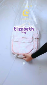 TAS SEKOLAF TERBARU BAHAN PUFFY SERIES ELIZABTEH DAFFI