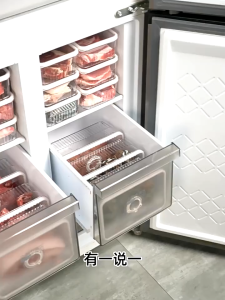 【COD】Refrigerator Organizer Transparent Crisper Box Large Capacity Stackable Sealed Box with Lid Fruit Vegetable Storage Box