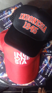 topi INDONESIA / topi 17an / topi HUTRI/ topi custom