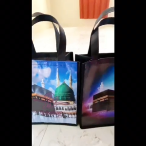 Tas Souvenir Oleh-oleh Umroh & Haji: Tas Motif Makkah Madinah