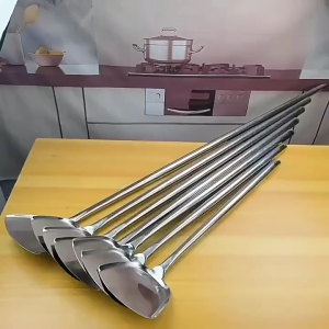 Giant Ladle Skimmer Spatula Stainless Steel/ Senduk Kawah Sudip Kawah SENDUK / SUDIP BESAR ( SENDUK/SUDIP KUALI KAWAH)
