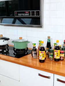 Rak Bumbu dapur susun 2 / Rak bumbu gantung / Rak serbaguna