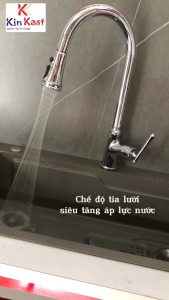 VÒI RỬA CHÉN NÓNG LẠNH RÚT DÂY ĐỒNG THAU KK5031