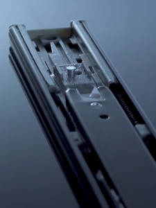 Heavy Duty Sliding Cabinet (Per Pair) Hydraulic Drawer Guide Soft Close Slide Guide Ball Bearing