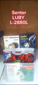 Luby Senter Cas Kepala Super Terang / Headlamp LED Waterproof - L2880
