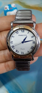 Đồng hồ nữ PARIETTI dây chun second hand si nhật- đã qua sử dụng