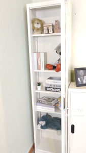 [จัดส่งพร้อมติดตั้งฟรี] KIOSK ตู้หนังสือสูง1บานเปิด รุ่น MAXBOOK