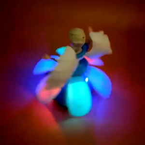 Đồ chơi búp bê cô tiên Đèn cô tiên khiêu vũ có nhạc xòe được váy có cán cầm tay