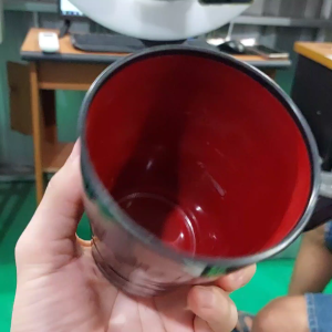 (6 PCS) Setengah Lusin Gelas Cangkir Plastik Aesthetic Minum Ramen Plastik Mug Kopi Teh Kitchenware