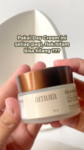 Amura HydraGlow Pro-Age Day Cream Wajah 3X Ceramide untuk Kulit Dewasa Terhidrasi Terlindungi & Bersinar (30g)