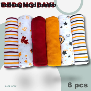 Bedong Bayi Jumbo Motif Abu Seri Sonsbaby