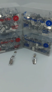 METAL NAME TAG CLIP  (25pcs / 50pcs /100pcs)