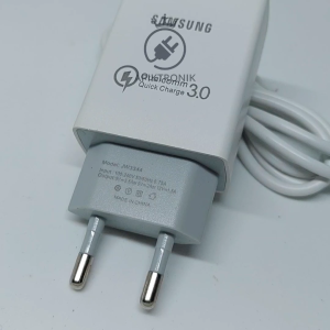 Charger Hp 2 Amper Lengkap Kabel USB Cas Hp 2 Ampere Plus Kabel Data Charger 2A