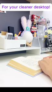 HOMSA 3/7 Grids Desktop Storage PP Multifunctional Accessories Organizer with Divider Household Office Study