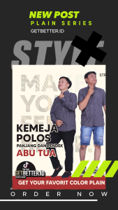 XXL - XXXL JUMBO BIGSIZE kemeja polos pria casual formal lengan pendek all farian warna