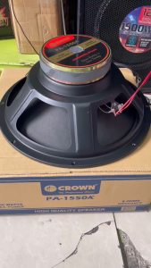 Crown (PA-15-3-B/F/G) (PA-1540) (PA-1530) (PA-1550K) 15\" inches Instrumental Speaker