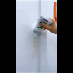 White Wall Repair Paint Brush Roller Latex Paint Touchup Cover Wall Berus Senang Cat Putih Dinding Deco
