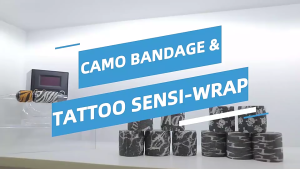 New ลายพิเศษ ผ้าพันแผล ผ้าล็อค เทปพันแบบยืดหยุ่น ออกกำลังกาย ขนาด 2นิ้ว 4.5 เมตร