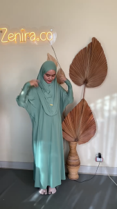 ZENIRA.CO - Abaya Mecca Set Hijab Dress Dialy