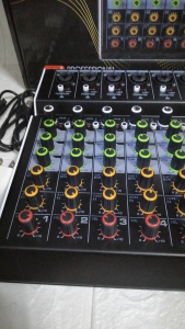 IMIX MIXER 8 CHANNEL WITH EQUALIZER AXE 8  BY TRIDENT 7-BAND STERIO GRAPHIC EQUALIZER