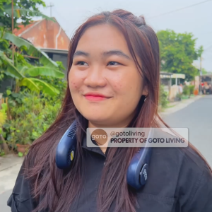 Goto Zephyr Kipas Angin Gantung Leher Mini Fan Kecil Portable USB