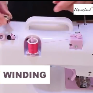 Sewing Machine With Sewing Kits Portable Electric Handmade Tools With Board 12 Needle