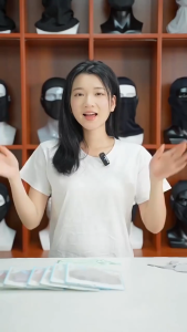 Khẩu trang chống tia UV khẩu trang vải không dệt chống nắng che gò má UPF50+ màu pastel thời trang - Green Pharma