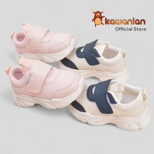 Sneakers Anak Laki Laki Perempuan Usia 1 Sampai 5 Tahun Model Velcro Sepatu Anak Fashion Kawanian