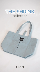 กระเป๋าผ้า Foldable Tote Bag THE SHRINK collection