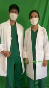Áo Blouse Bác Sĩ Dài Tay Nam Nữ Chất Vải Cao Cấp Mịn Mát - Áo Blouse Vest Dày Dặn Chất Lượng Bao Đẹp.