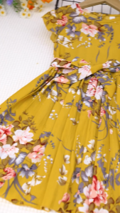 Manila Stock Fast Ship: Kids Girls Pleated Dress 5-11 Years Old