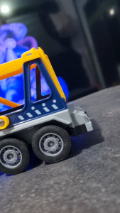 Diecast Miniatur Mainan Mobil Truk Kontainer Trailer Car Carrier Angkut Mobil Freight 1/24 LED Suara