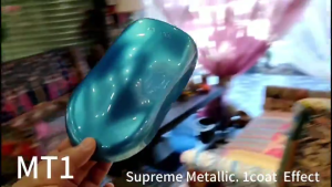 2K Paint AIKKA MT1 Light Blue Mica Metallic Supreme Pearlized Metallic Series Car Paint DIY Aerosol Spray Kereta 车漆