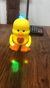 Electronic Dancing Duck Toy for Kids Musical Dancing Duck with Light Interactive Baby Toy Baby Musical Toys for Toddler Boy Girl