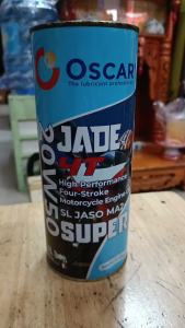 Nhớt Oscar Jade 4T 20W50 tổng hợp dành cho xe số - Nhập khẩu UAE 800ML VÀ 1L