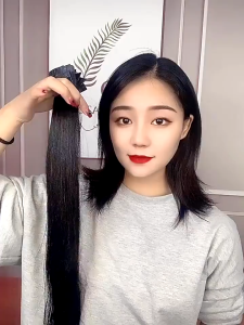 Tóc Giả Nối Dài Tóc Mảnh THẺ ĐƠN Dài Thẳng Mảnh Nhỏ BLINK HAIR