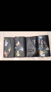 Forever Young Dompet Tas Bahu Selempang 8001 Motif Corak Hitam Kilat Untuk Pesta Kondangan Nikahan