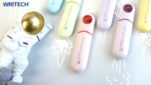 ปากกาไฮไลท์ Writech ไฮไลท์เน้นข้อความ  เตรียมสอบ เหมาะกับนักเรียน สำนักงาน (แพ็ค 1 แท่ง) รุ่น 8154