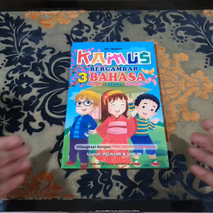 KAMUS BERGAMBAR 3 BAHASA INGGRIS - JEPANG - INDONESIA ( FULL COLOUR )