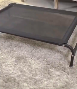 เตียงสัตว์เลี้ยง รับน้ำหนัก150kg  ระบายอากาศ ป้องกันความชื้น ป้องกันการกดทับ  ที่นอนหมา เตียงสุนัข ผ้าตาข่าย