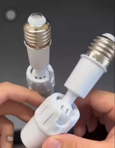 LAOG E27 to E27 Light Bulb Adapter Extender Socket Conversion Adaptor For Light Lamp Bulb