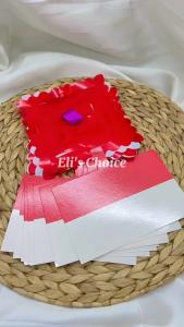 [3 METER] GARLAND TARIK BENDERA MERAH PUTIH / DEKORASI BANNER 17 AGUSTUS KEMERDEKAAN INDONESIA