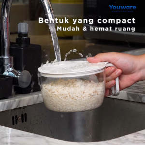 Youware - Mazou Toples Cuci Beras Buah dan Sayur Food Storage Dish