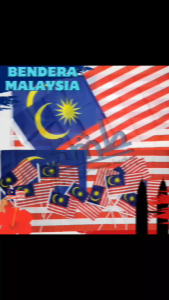 Bendera Malaysia Jalur Gemilang | Bendera Merdeka Malaysia | Saiz 14x28cm & 2x4 Kaki | Sambutan Hari Kebangsaan 31 Ogos